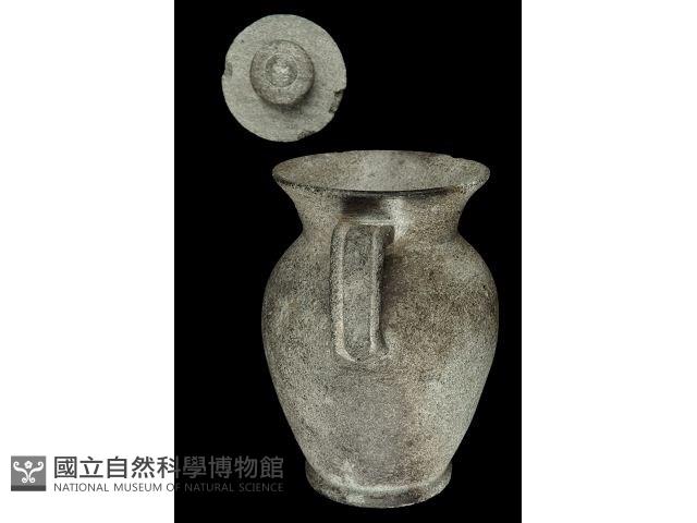 滑石茶具組-茶瓶蓋藏品圖，第3張