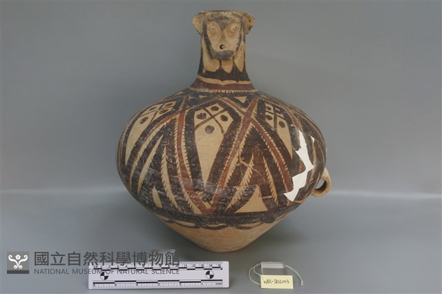 彩陶人面壺藏品圖，第4張