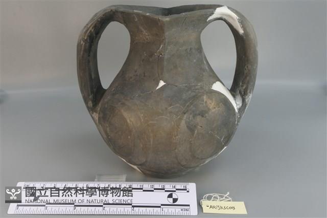 黑陶雙耳罐藏品圖，第1張