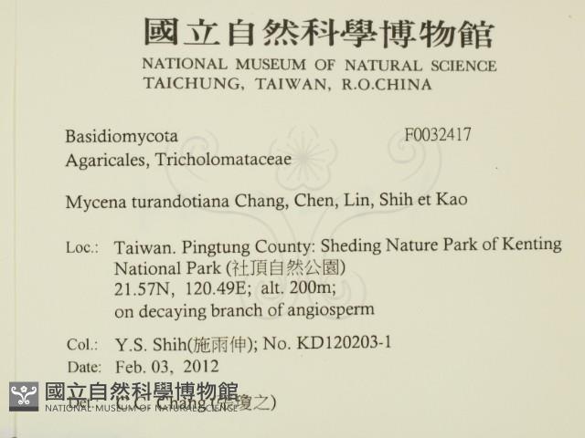 Accession Number:F0032417 Collection Image, Figure 2, Total 2 Figures