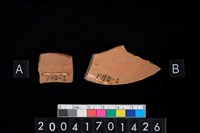 漢人硬陶腹片-帶紋藏品圖，第2張