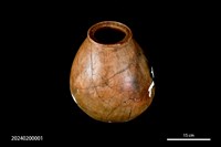平口卵形體瓶藏品圖，第1張