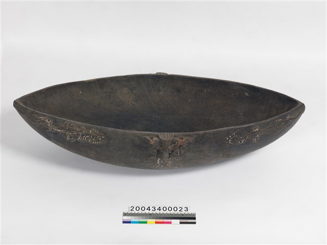 木雕盤的圖片