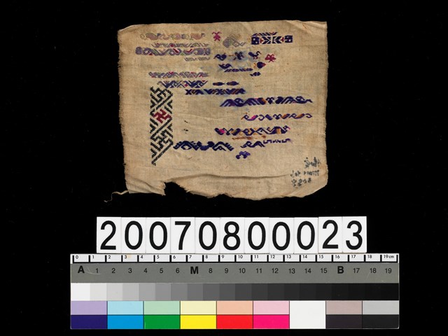 刺繡樣本的圖片