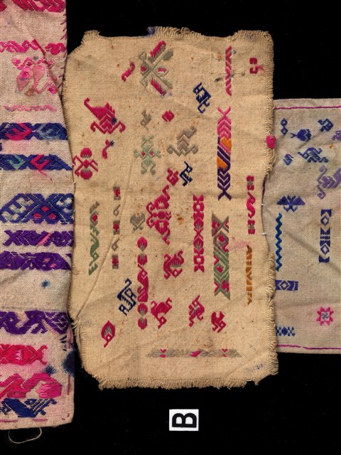 刺繡樣本的圖片