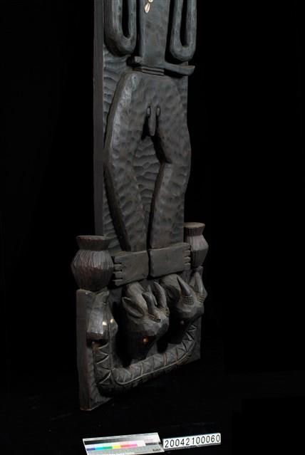 木雕立柱藏品圖，第7張