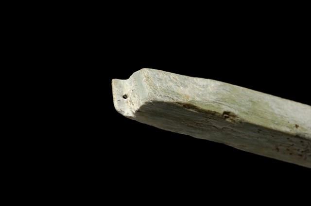 兩端帶穿玉棒藏品圖，第7張