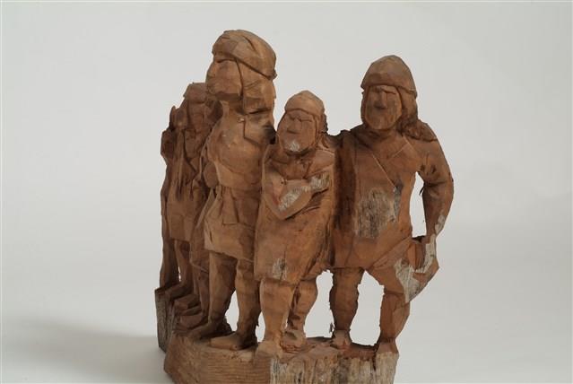 木雕人像藏品圖，第7張