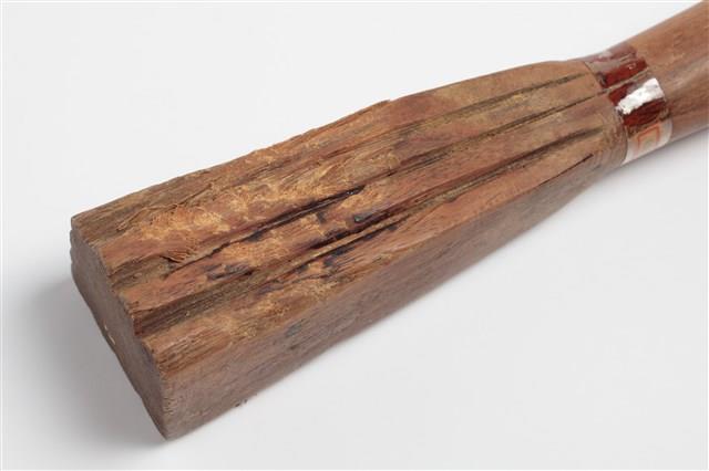 樹皮布打棒藏品圖，第3張