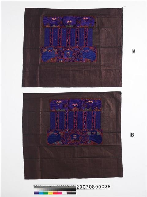 衣袖刺繡布片藏品圖，第1張