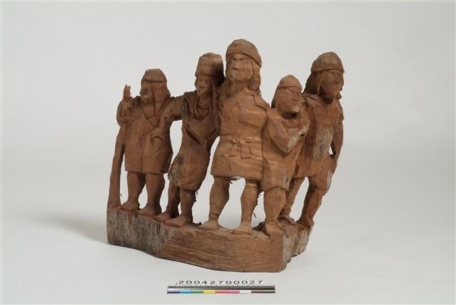 木雕人像藏品圖，第1張