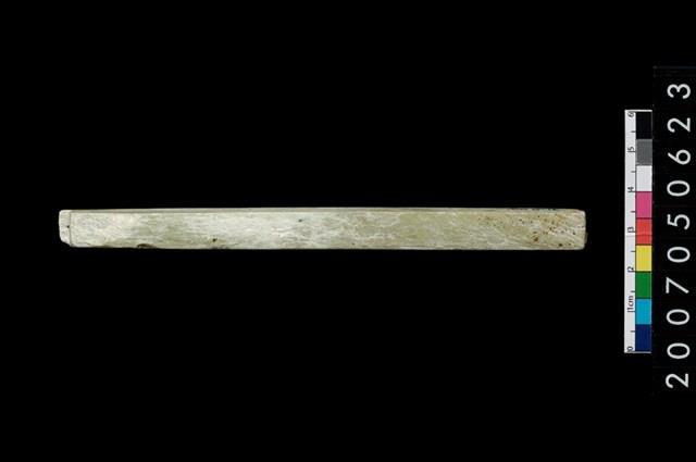 兩端帶穿玉棒藏品圖，第4張