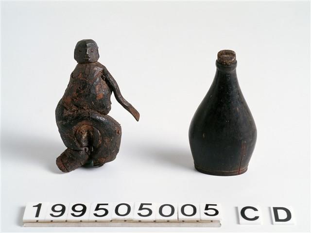 木雕像藏品圖，第1張