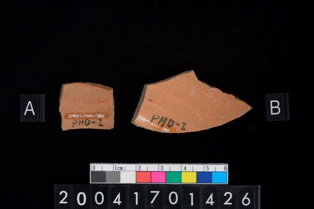 漢人硬陶腹片-帶紋藏品圖，第2張