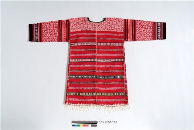 泰雅族女子長袖長衣藏品圖，第2張