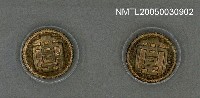 相關藏品主要名稱：台灣商工學校的金屬鈕扣的藏品圖示