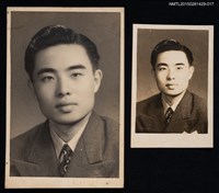主要名稱：李唐基中年時期獨照圖檔，第1張，共3張
