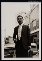 相關藏品主要名稱：李唐基與友人合照1-15（李唐基於東京神田地區獨照）的藏品圖示