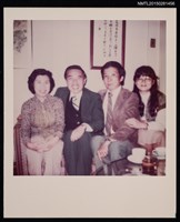 主要名稱：琦君夫婦與何懷碩、董陽孜合照圖檔，第1張，共1張