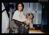相關藏品主要名稱：琦君夫婦與程明琤、譚煥瑛、張鳳等人合照（程明琤獨照）25的藏品圖示