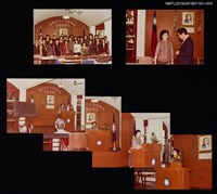 主要名稱：琦君夫婦出席中華日報座談會於台南勞工育樂中心與蔡文甫等人合照2圖檔，第6張，共6張