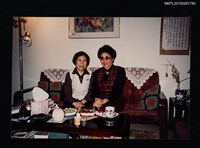 相關藏品主要名稱：琦君與尤今合照的藏品圖示