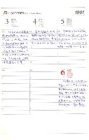 主要名稱：1991年日記圖檔，第79張，共104張