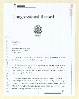 主要名稱：張秀亞女士生平及著作列入美國國會記錄（影本）圖檔，第2張，共4張