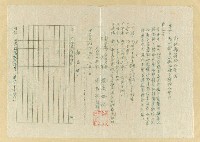 相關藏品主要名稱：彰化縣聯吟大會函（油印）（1956-02-02）的藏品圖示