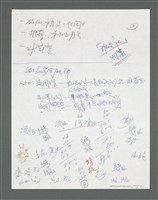 主要名稱：《浪淘沙》手稿草稿圖檔，第491張，共1636張