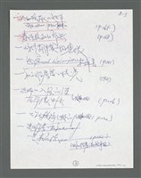 主要名稱：《浪淘沙》手稿草稿圖檔，第983張，共1636張