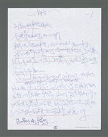 主要名稱：《浪淘沙》手稿草稿圖檔，第1626張，共1636張