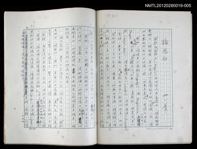 主要名稱：論悲壯（上）/劃一題名：美的範疇論圖檔，第88張，共88張