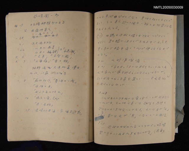 主要名稱：龍瑛宗筆記：近代日本文學史圖檔，第50張，共50張