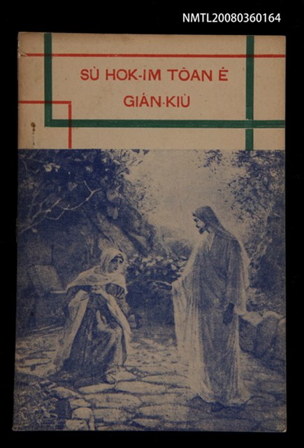 主要名稱：SÙ HOK-IM TOĀN Ê GIÁN-KIÙ/其他-其他名稱：四福音傳ê研究圖檔，第1張，共48張