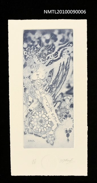 主要名稱：藏書票—舞動的女體圖檔，第1張，共2張