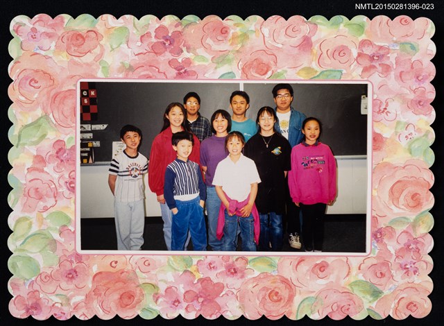 主要名稱：龍林中文學苑琦君青少年語文獎學金優勝學生合照2-23圖檔，第1張，共2張