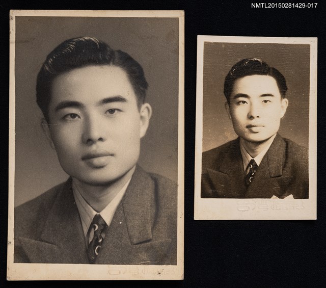 主要名稱：李唐基中年時期獨照圖檔，第1張，共3張