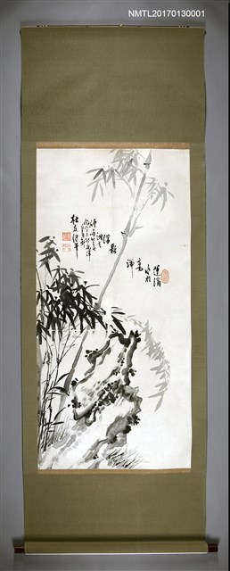 主要名稱：杜友紹墨竹圖圖檔，第1張，共1張