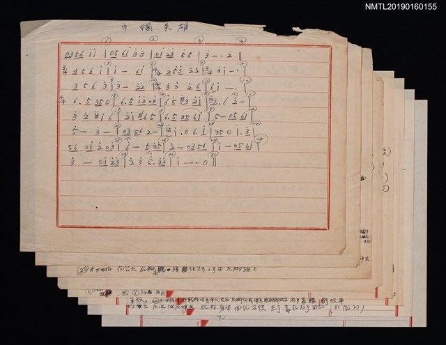 主要名稱：巾幗英雄簡譜及動作詳解圖檔，第1張，共1張