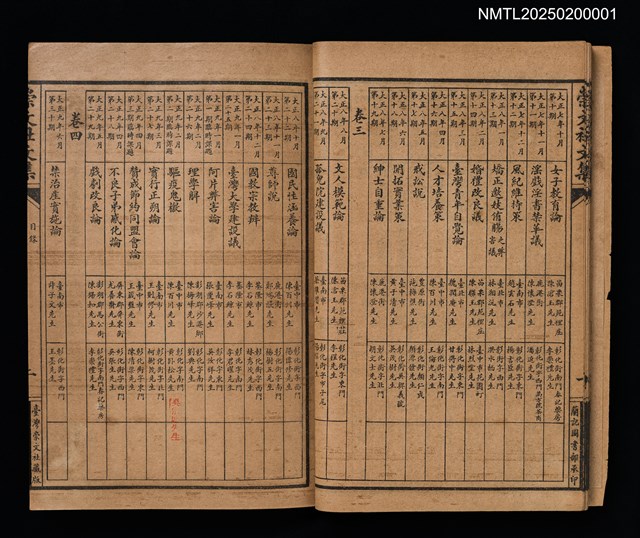 主要名稱：百期彙刊崇文社文集圖檔，第5張，共19張