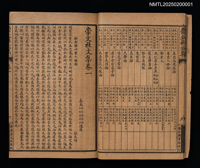 主要名稱：百期彙刊崇文社文集圖檔，第9張，共19張