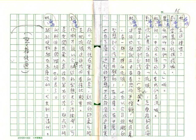 主要名稱：文學的追求與超越─舞鶴、楊照對談錄圖檔，第57張，共65張