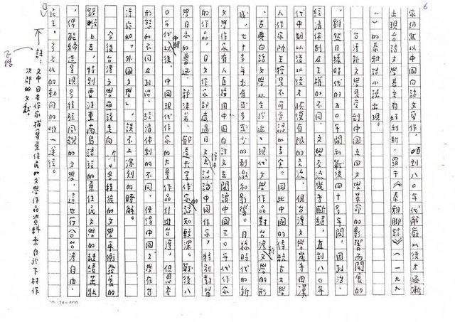 主要名稱：開拓多種族風貌的台灣文學（影本）圖檔，第6張，共6張