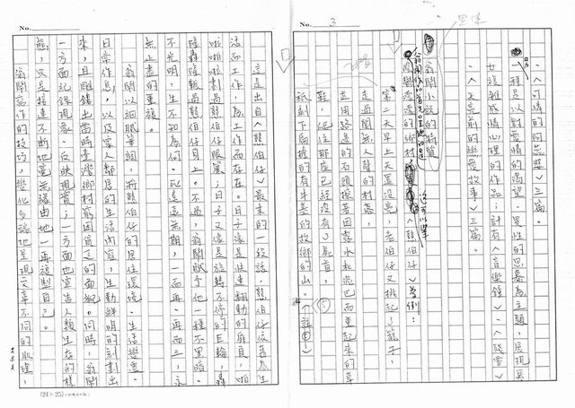 主要名稱：地平線上的幻影─淺談翁鬧小說的特質（影本）圖檔，第3張，共19張