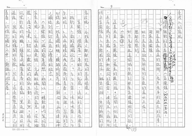 主要名稱：地平線上的幻影─淺談翁鬧小說的特質（影本）圖檔，第9張，共19張