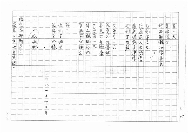 翻譯名稱：拓拔斯－非漢族的台灣文學（影本）圖檔，第68張，共70張