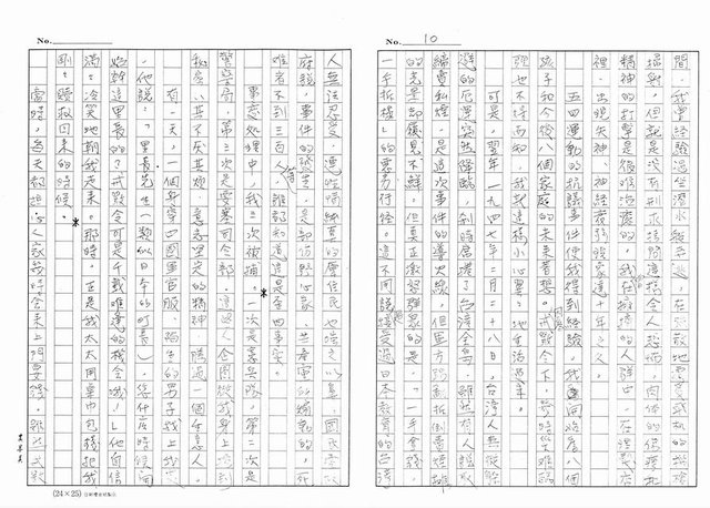 主要名稱：周金波特輯，我走過的道路－文學˙戲劇˙電影（影本）圖檔，第10張，共46張