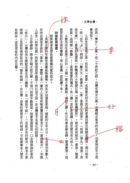 主要名稱：台灣文化概論—第三章台灣習俗的探討（影本）圖檔，第48張，共74張