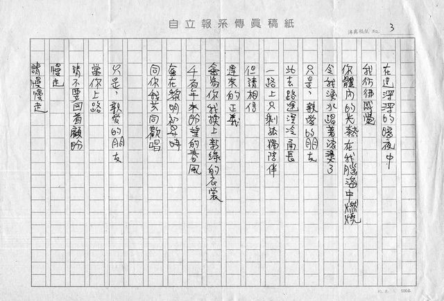 主要名稱：朋友－五○年代思想記圖檔，第3張，共3張